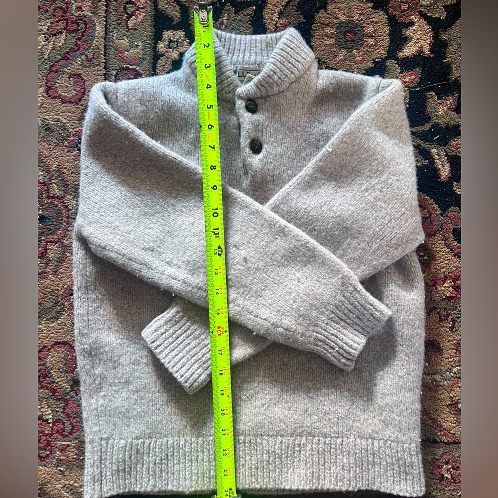 Men's L.L.Bean Classic Ragg Wool Sweater, Henley